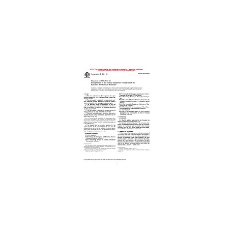 ASTM E1640-99