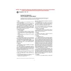 ASTM C1437-99