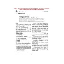 ASTM D892-98