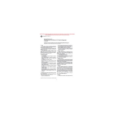 ASTM C938-97
