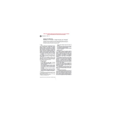 ASTM C666-97