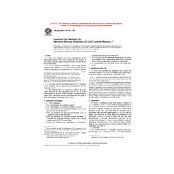ASTM D558-96