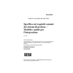 BS PAS 99:2006 (ITALIAN TRANSLATION)