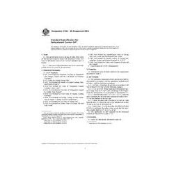 ASTM D961-86(2001)