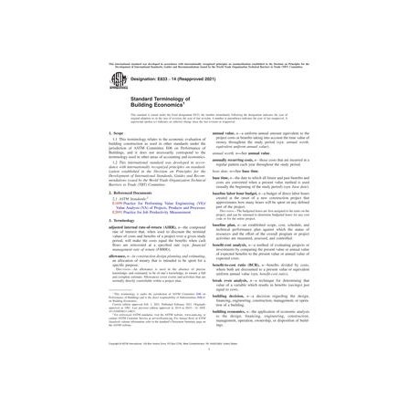 ASTM E833-14(2021)