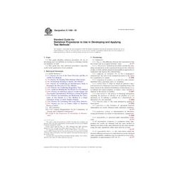 ASTM E1488-09