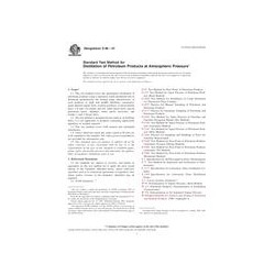 ASTM D86-07
