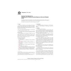 ASTM C140-05a