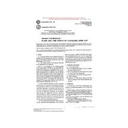 ASTM D92-85