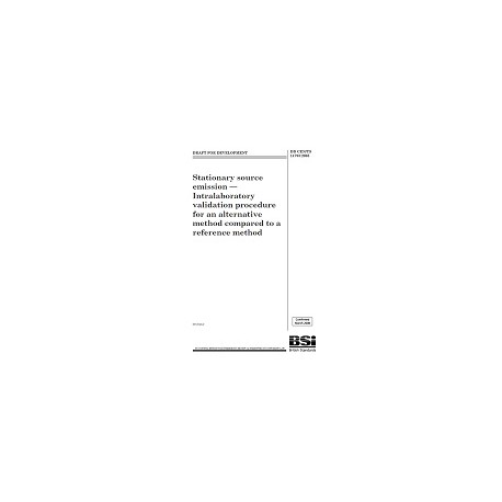 BS DD CEN/TS 14793:2005