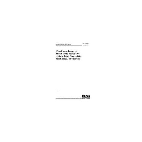 BS DD CEN/TS 14966:2005