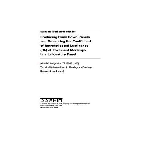 AASHTO TP 130-18 (2020)