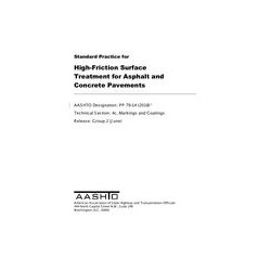 AASHTO PP 79-14 (2018)