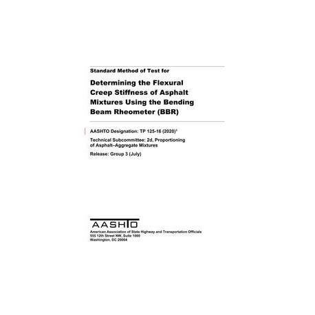 AASHTO TP 125-16 (2020)