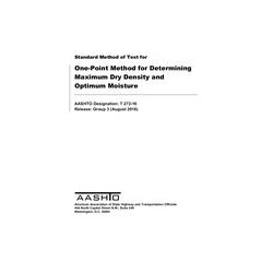 AASHTO T 272-16