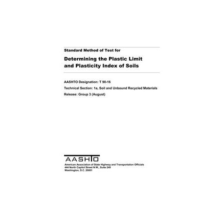 AASHTO T 90-16