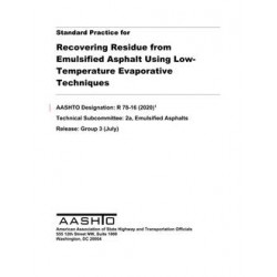 AASHTO R 78-16 (2020)
