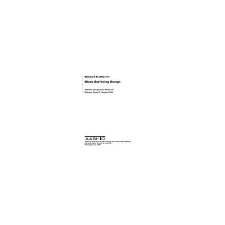 AASHTO PP 83-16 (2020)