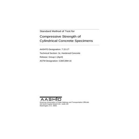 AASHTO T 22-17