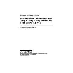 AASHTO T 99-15