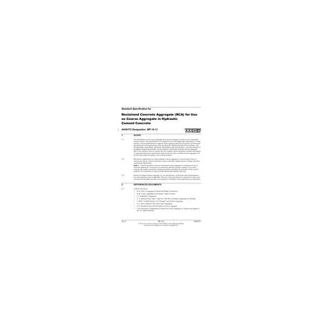 AASHTO MP 16-13 (2015)