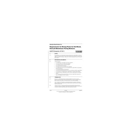 AASHTO M 156-13 (2017)