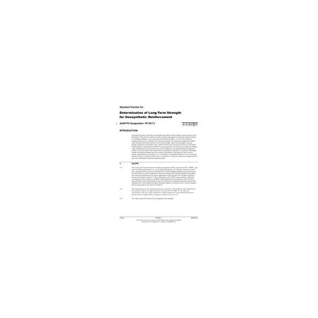 AASHTO PP 66-13