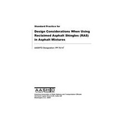 AASHTO PP 78-14 (R2016)