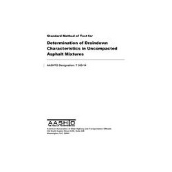 AASHTO T 305-14 (2018)
