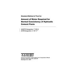 AASHTO T 129-14 (2018)
