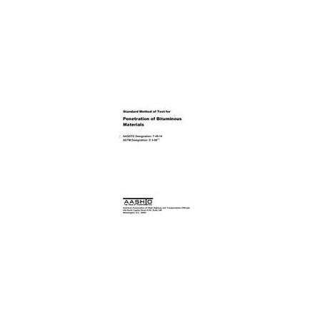 AASHTO T 49-14