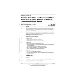 AASHTO PP 74-13 (2015)