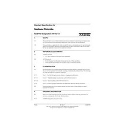 AASHTO M 143-13