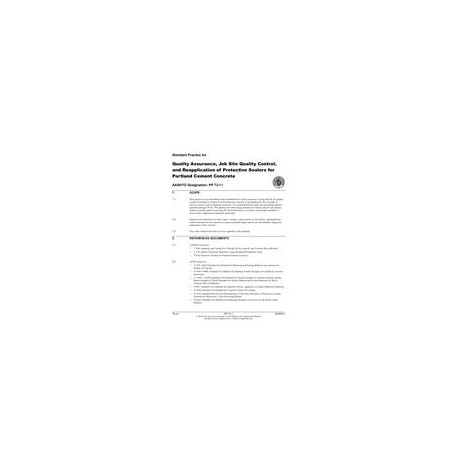 AASHTO PP 73-11