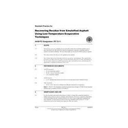 AASHTO PP 72-11 (2013)