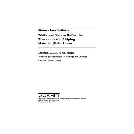 AASHTO M 249-12 (2020)