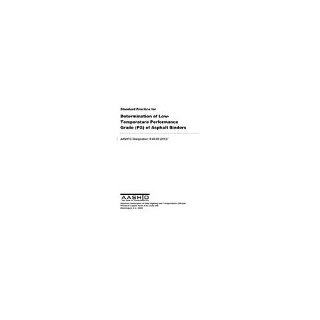 AASHTO R 49-09 (2018)