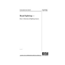 BS PD CEN/TR 13201-1:2004