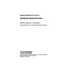 AASHTO T 218-86 (2018)