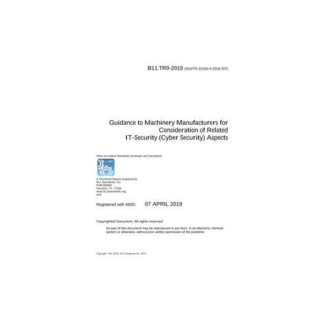 B11 B11.TR9-2019