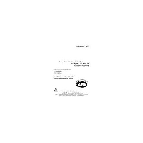 B11 B11.9-2010 (R2015)