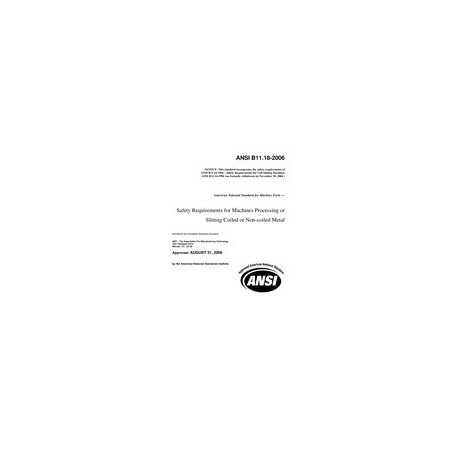 B11 B11.18-2006 (R2012)