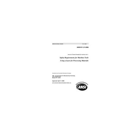 B11 B11.21-2006 (R2012)