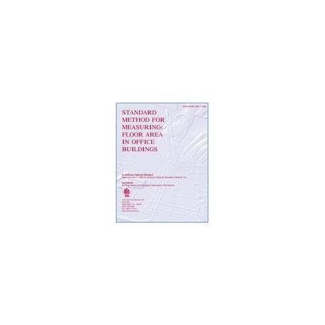 Standard Method for Measuring Floor Area in Office Buildings (ANSI/BOMA Z65.1-1996)
