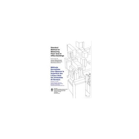 Standard Method for Measuring Floor Area in Office Buildings (ANSI/BOMA Z65.1-1989)