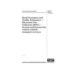 BS DD CEN ISO/TS 17573:2003