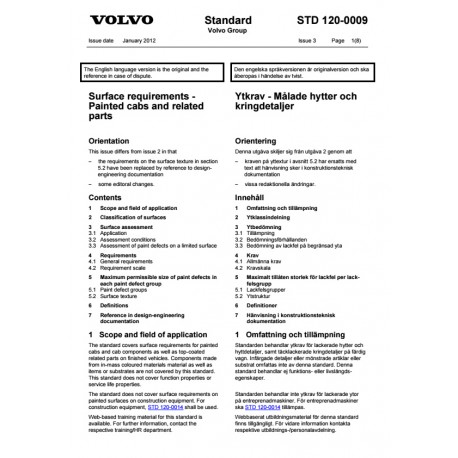 VOLVO STD 120-0009 0