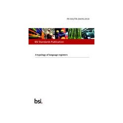 BS PD ISO/TR 20694:2018