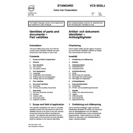 VOLVO STD 5020,2 0