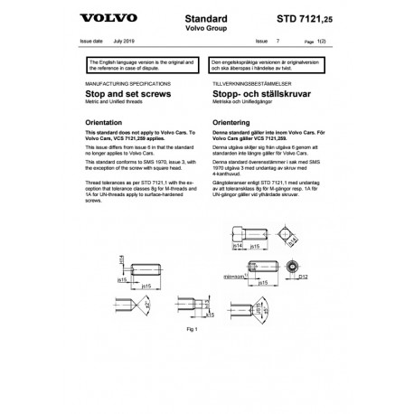 VOLVO STD 7121,25 0